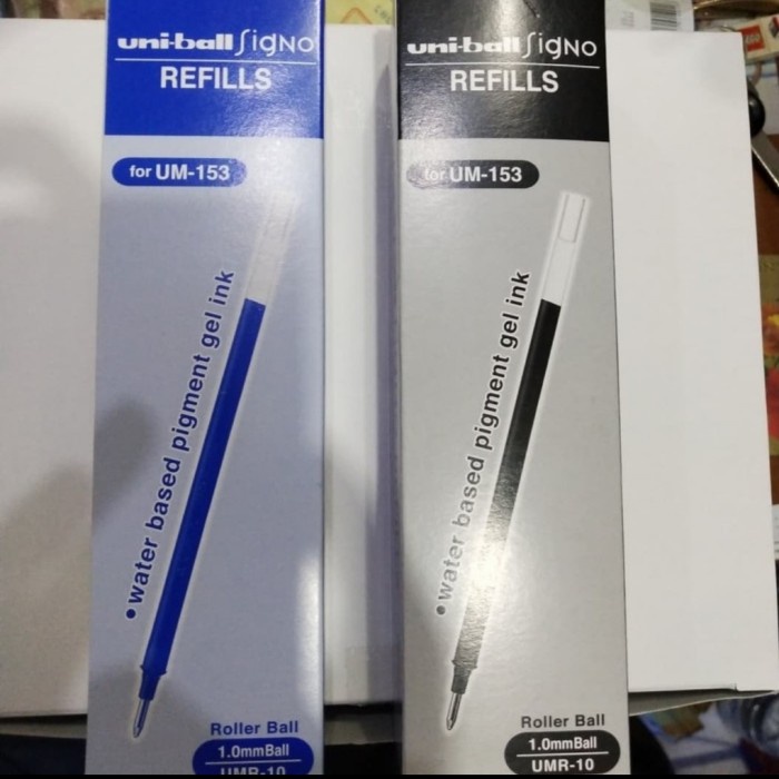 

BAYAR DITEMPAT refills isi ulang pulpen uniball signo for um-153 original roller ball /ALAT TULIS