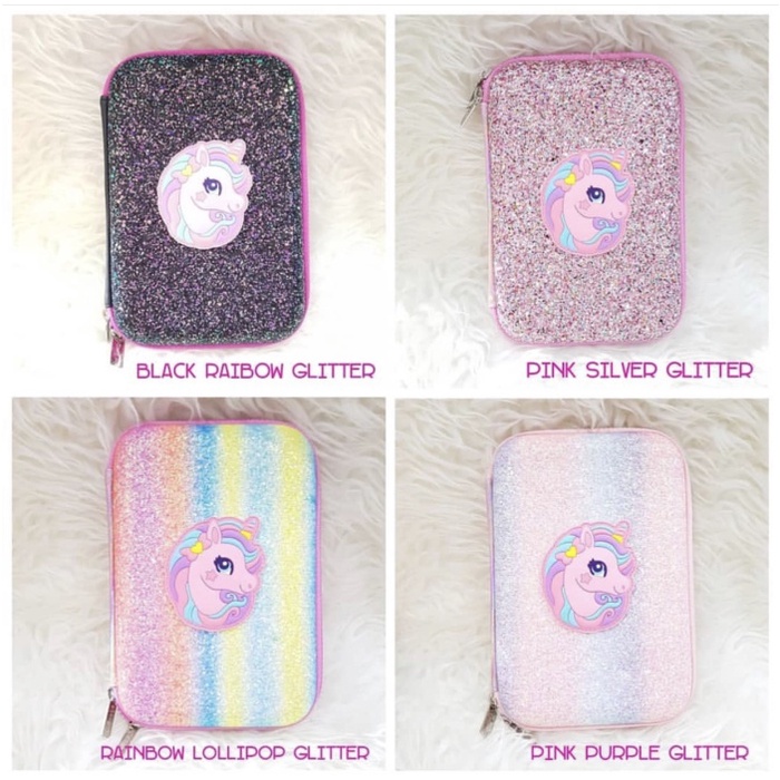 

Sale Kotak Pensil Hardcase Glitter Hologram Unicorn - Pencil Case Unicorn /ALAT TULIS AESTHETIC/ALAT