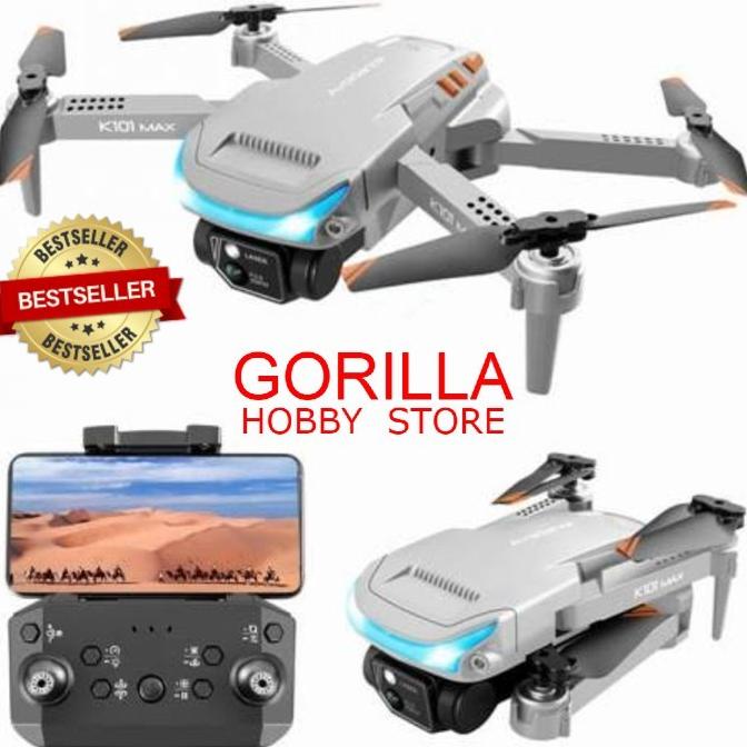 rc drone K101 max Z888 XT9 dual camera 4K altitude hold optical flow
