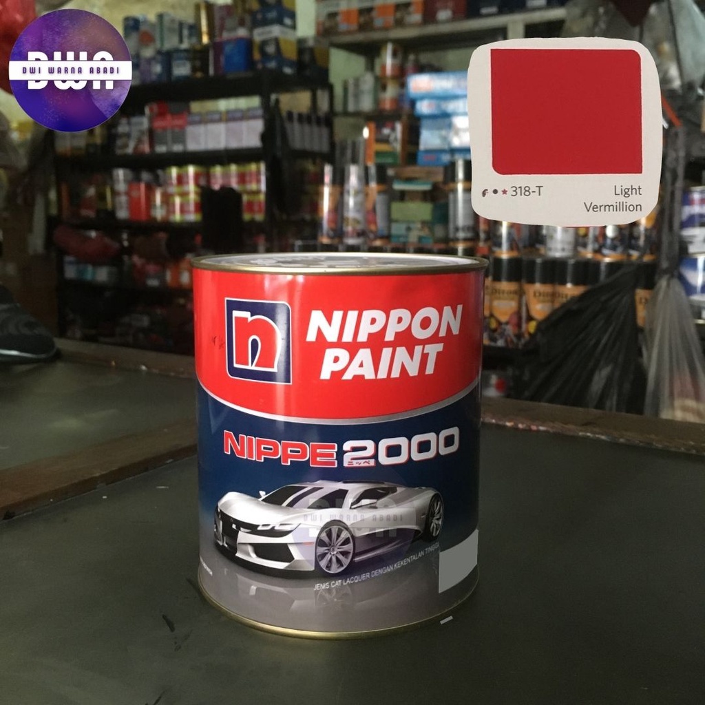 Cat NC Light Vermillion 318-T Nippe 2000 1KG