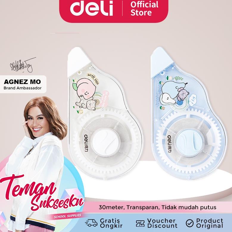 

Deli Correction Tape / Pita Koreksi Lucu 30 Meter Tidak Mudah Putus 71533 7887