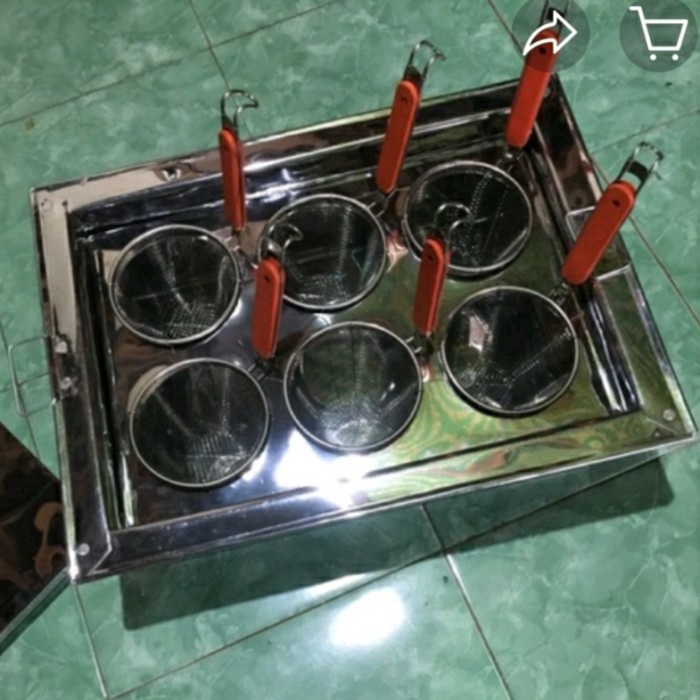 Dandang Mie Ayam 6 Lubang/Panci Mie Ayam Bakso/ Dandang Mie Kocok #Original