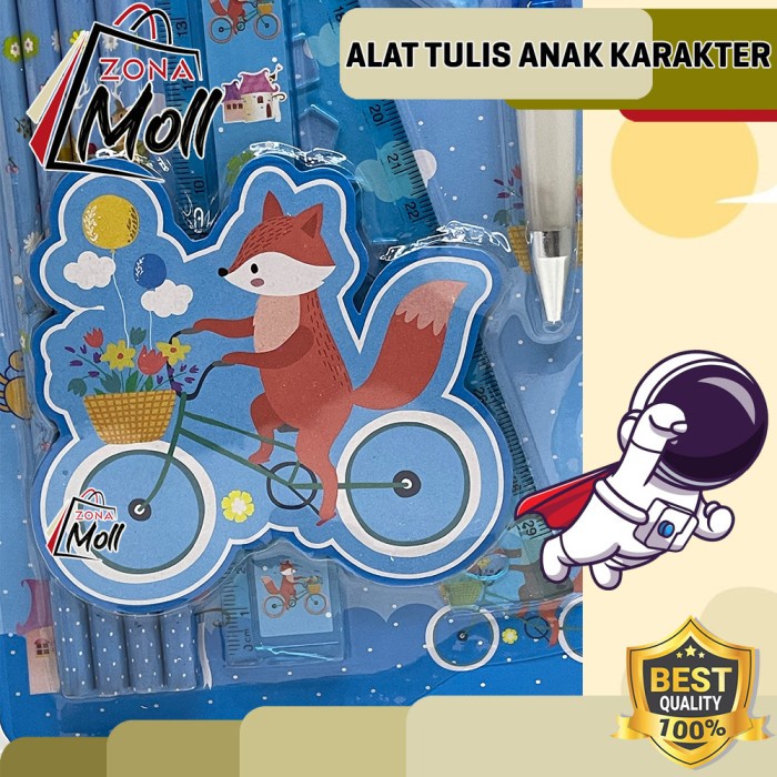 

Zm Paket Alat Tulis 5 In 1 Karakter Anak Stationery Set Souvenir Ultah