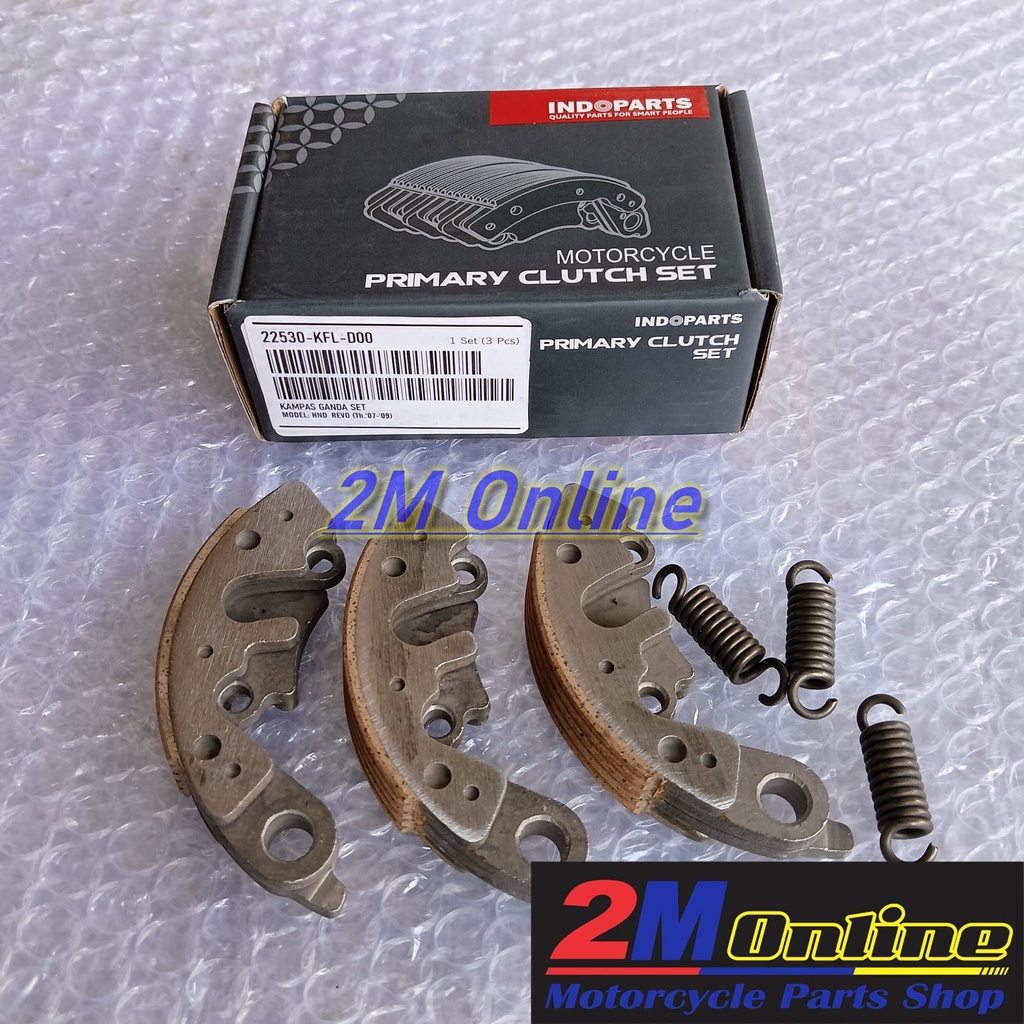 Mdr Kampas Ganda Set Revo Merk Indopart 22530-KFL-D00