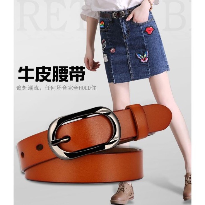 Sabuk Wanita Ikat Pinggang Wanita [Kulit Asli] Ikat Pinggang Wanita /