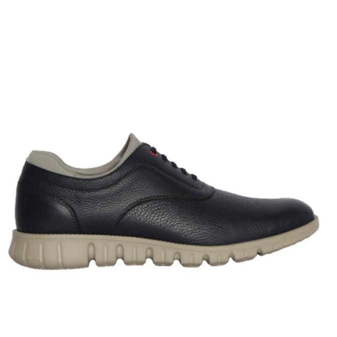 sepatu gino mariani original zenon 9 - navy