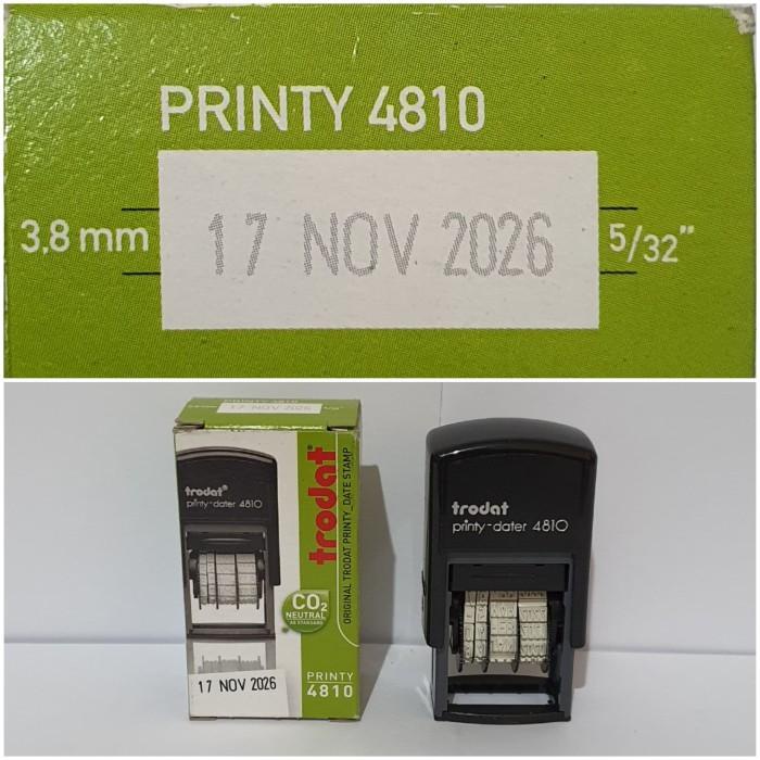 

Stamp Trodat Printy 4810 dater tanggal. Frame Kosong