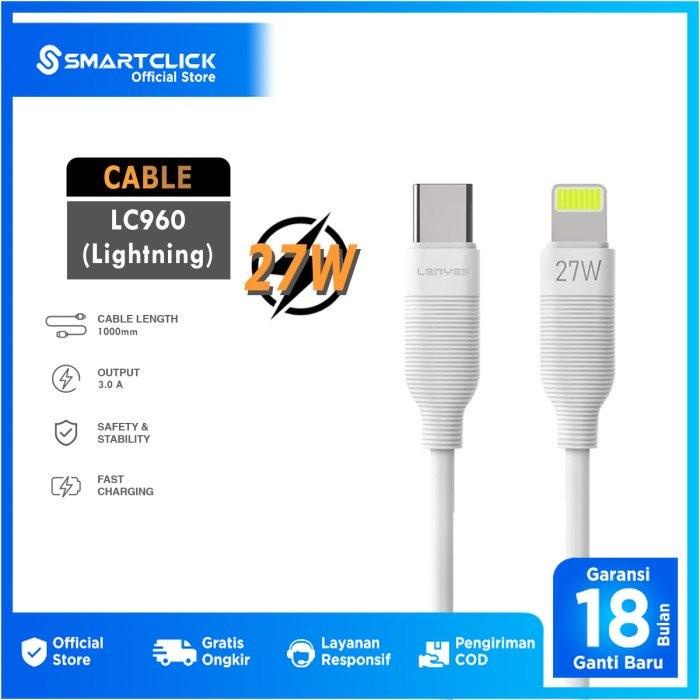 Kabel data charge cable Lenyes LC960 C To Lightning Fast Charging 27W