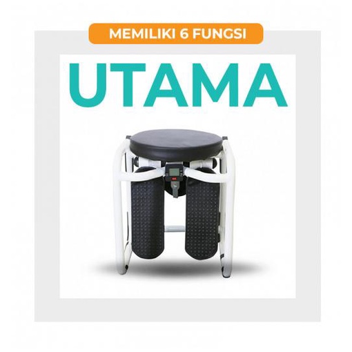 Hydraulic HIIT Stepper Alat Olahraga Cardio - Lejel Home Shopping