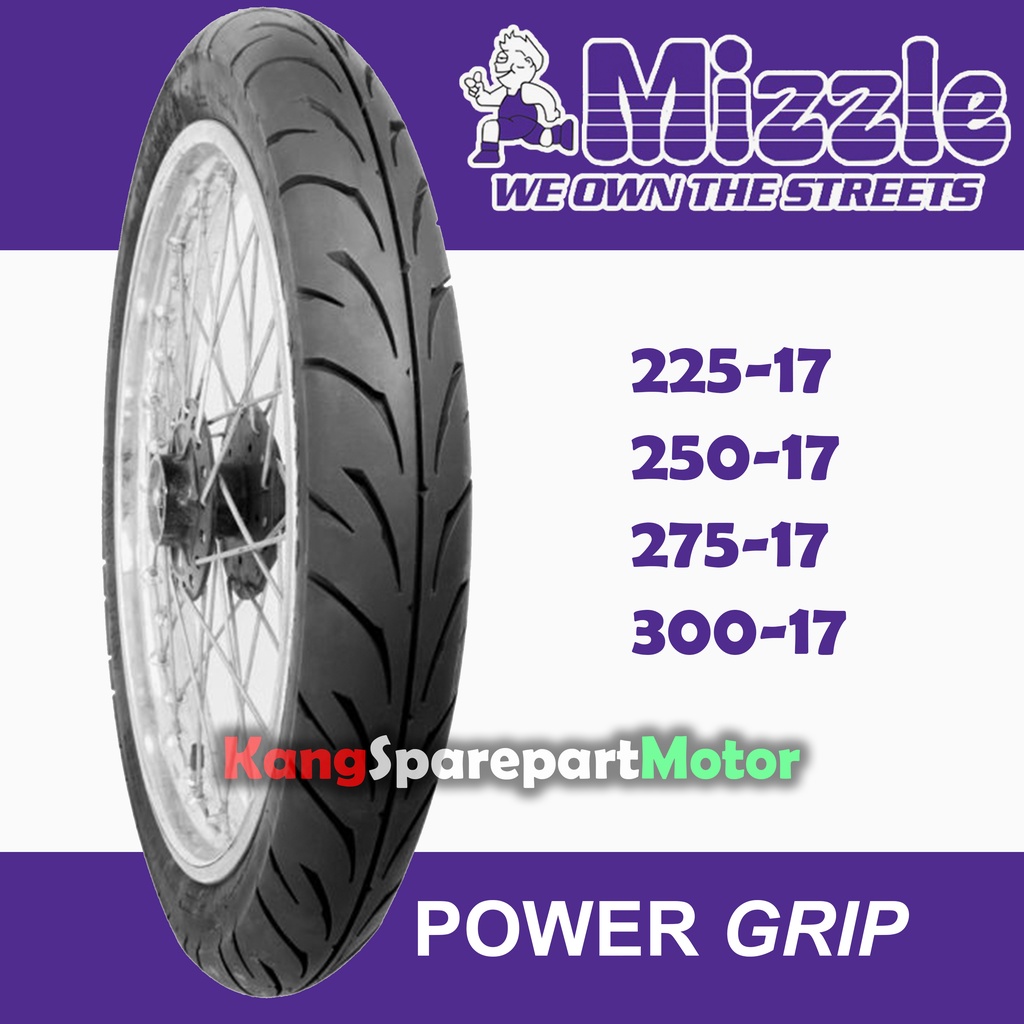 BAN MIZZLE POWER GRIP 225 250 275 300 RING 17 Non Tubeless