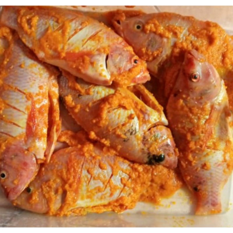 

IKAN NILA MERAH BUMBU KUNING (500 GRAM)