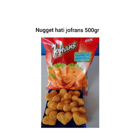

nugget jofrans 500gr