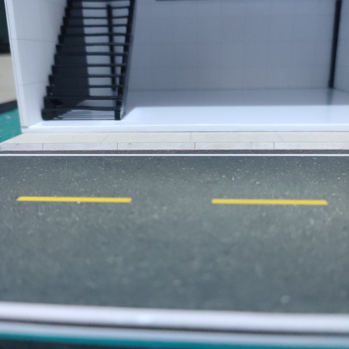 Promo Custom Diorama Hotwheels Skala 64 Bengkel Mezzanine Dan Jalan Raya Terlaris