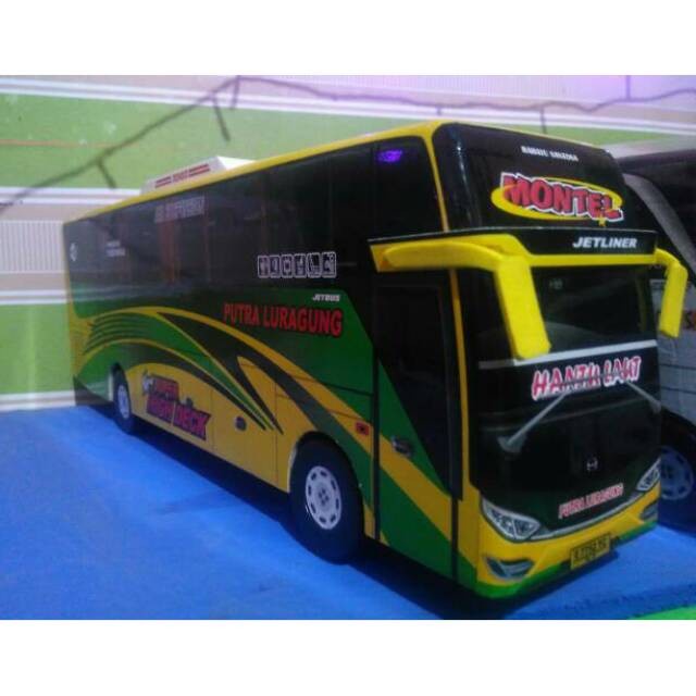 Flash Sale Miniatur Bus Bis Luragung Terbaru