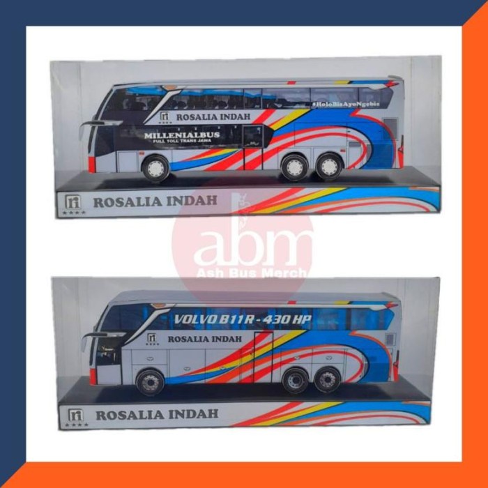 Diskon Spesial Miniatur Bus / Miniatur Bis Papercraft Rosalia Indah Terbaru
