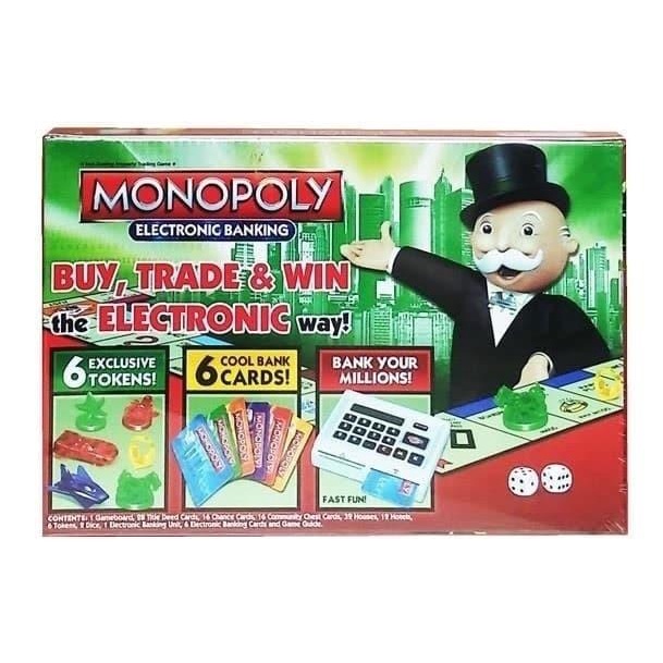 Terlaris Superior Toys Monopoly Electronic Banking