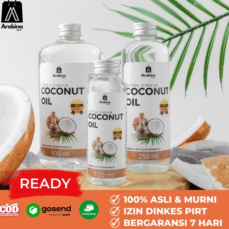 

DISKON !! Extra Virgin Coconut Oil Cold Pressed Minyak Kelapa VCO Asli Murni [KODE 363]