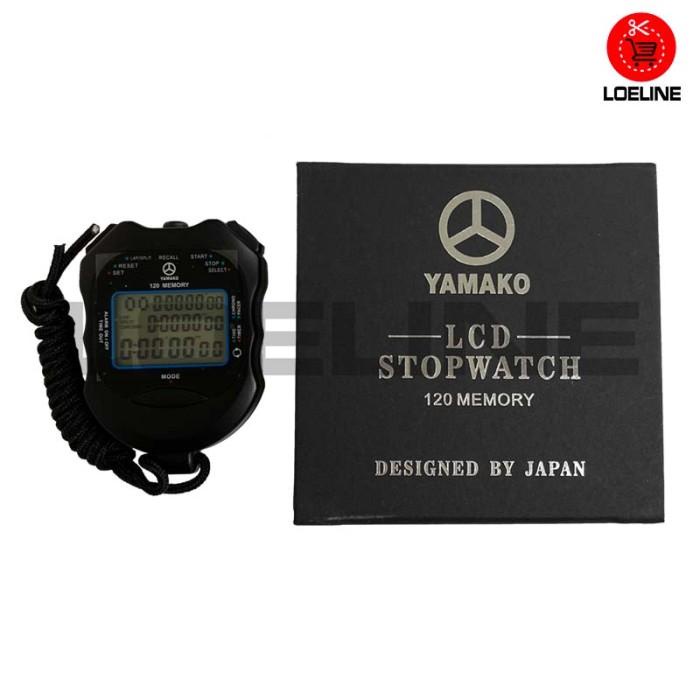 Stopwatchku Stopwatch Digital Yamako Ym-30 Ym-60 Ym-120 Ymk 30 60 120 Lap Memory