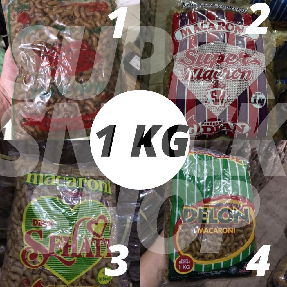 

DISCOUNT !! MAKRONI MEKAR MURAH / MAKRONI MURAH / MAKARONI MENTAH / MAKARONI MEKAR COKLAT ANEKA 1 KG [KODE 49]
