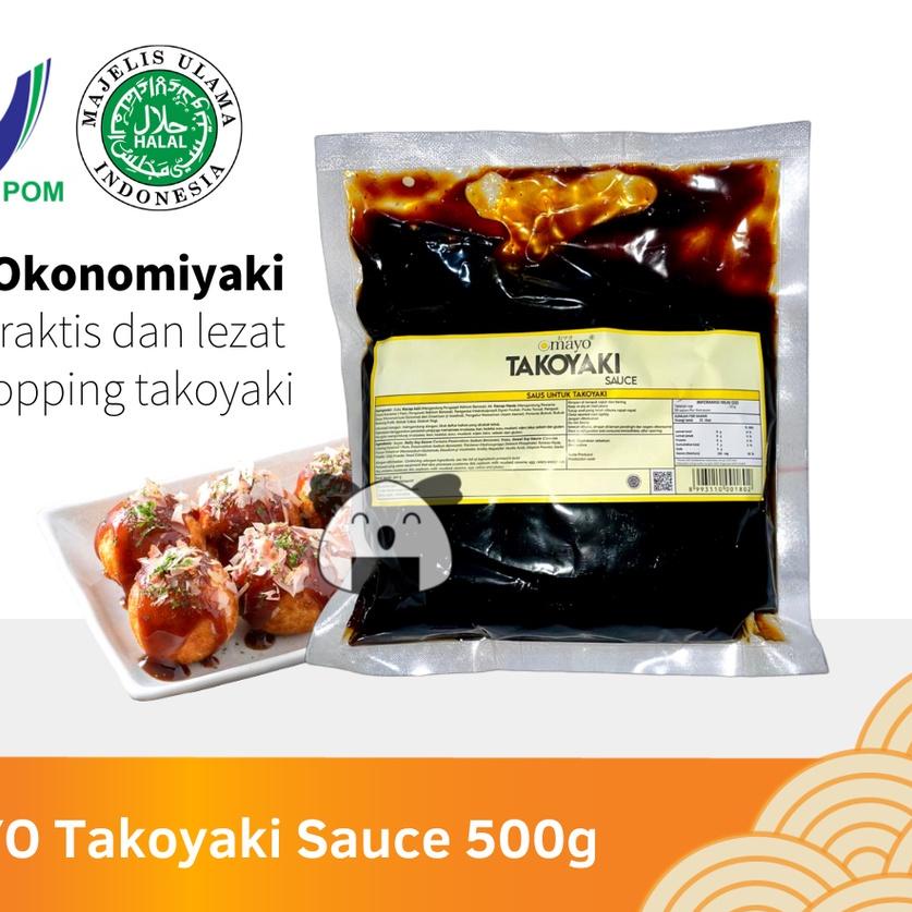 

COD | KF7 | TAKOYAKI SAUCE 500 g Halal │ Saus Topping Takoyaki & Okonomiyaki