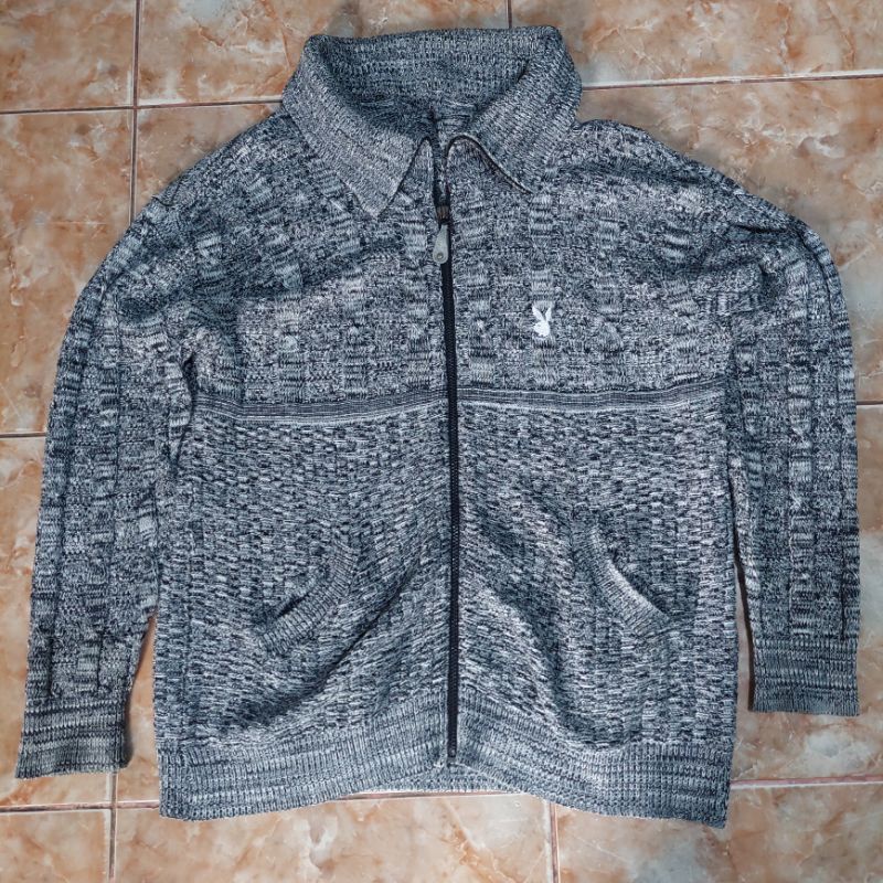 JAKET RAJUT ( PLAYBOY ) bekas