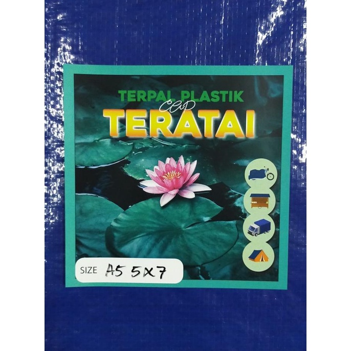 terpal jadi 5x7 (A5) terpal tenda/terpal kolam/ terpal tutup truk dll