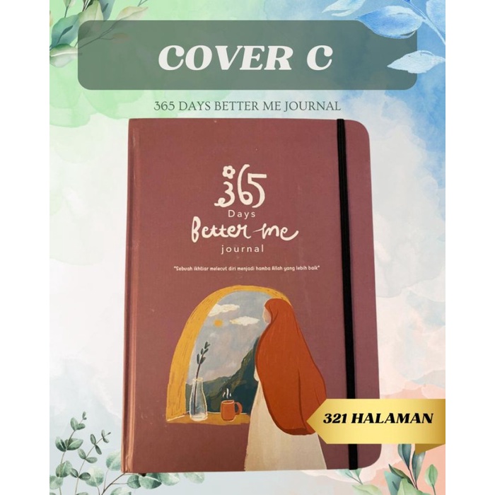 

TERMURAH 365 Days Better Than Me Journal, Cover C /BUKU TULIS SEKOLAH/BUKU TULIS SIDU/BUKU TULIS