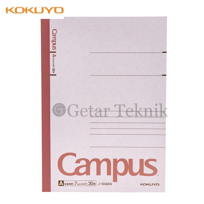 

TERMURAH Buku Tulis A5 Kokuyo 103AN 30 Sheet Campus Note book /BUKU TULIS SEKOLAH/BUKU TULIS