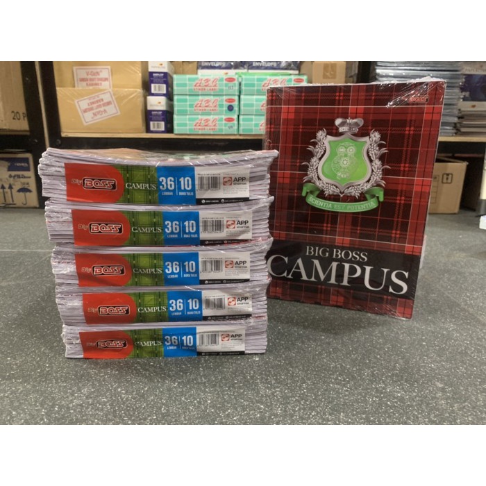 

TERMURAH BUKU TULIS BIG BOSS 36 / BUKU CAMPUS BIG BOSS / CAMPUS 36 /BUKU TULIS SEKOLAH/BUKU TULIS