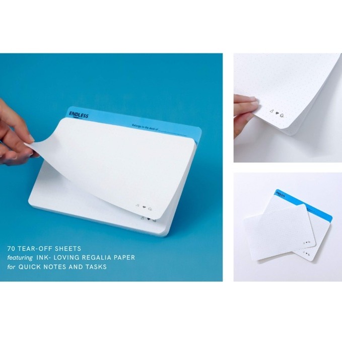 

Discount Endless Creative Block - Tear Off Notepad - 70 sheets /BUKU TULIS SEKOLAH/BUKU TULIS