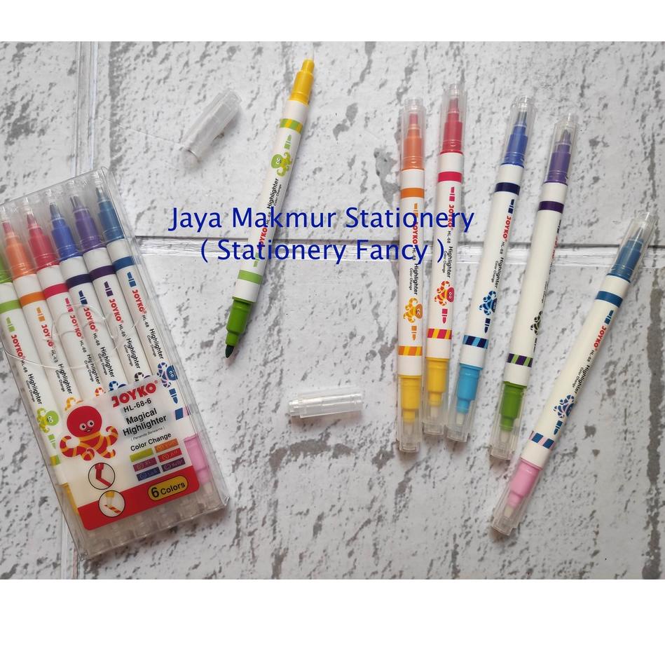 

Di Borong yuk Magical Highlighter Joyko HL-68-6 NBQ