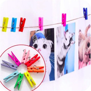 

Klip Kayu Penjepit Foto Bahan Kayu Ukuran 35Mm Wooden Clip Untuk Foto