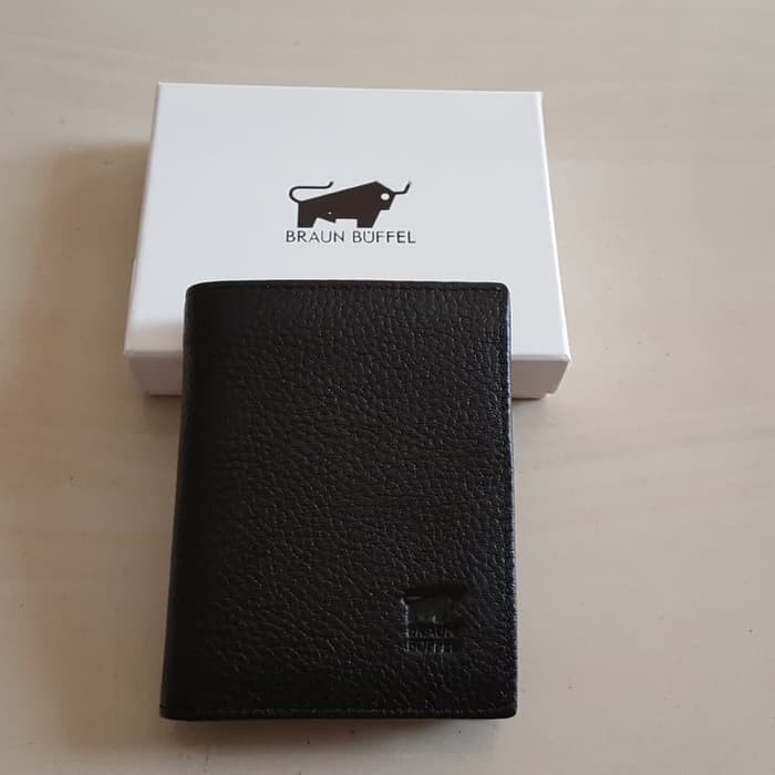dompet pria Dompet Pria Kulit Tipis Braun Buffel 703 Hitam(J0O1) dompet pria kanvas dompet pria keci