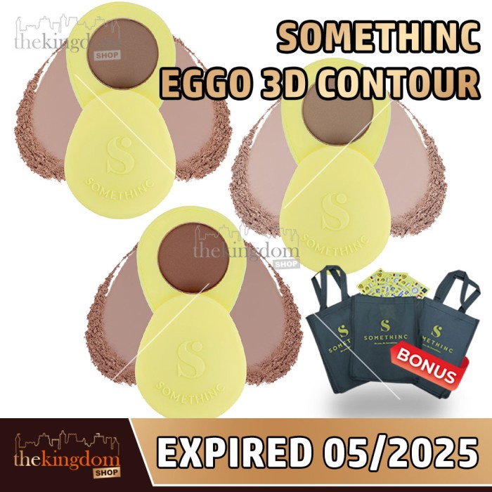SOMETHINC EGGO 3D CONTOUR BRONZER POWDER SHADING MAKE UP