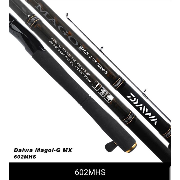 joran pancing spinning Daiwa Magoi G-MX 620MHS