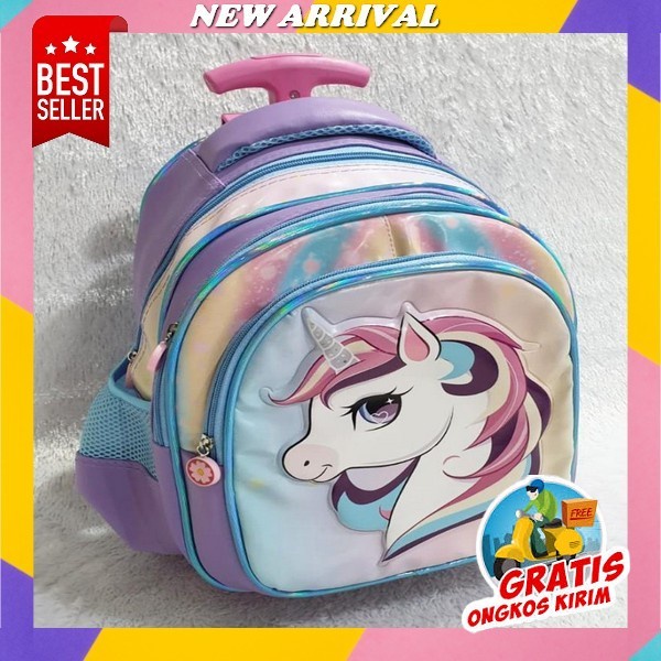 Tas Trolley Anak Trolley Ransel Perempuan Terbaru Punggung Troli Murah 2021 Laki-Laki Trolli 2022 Se