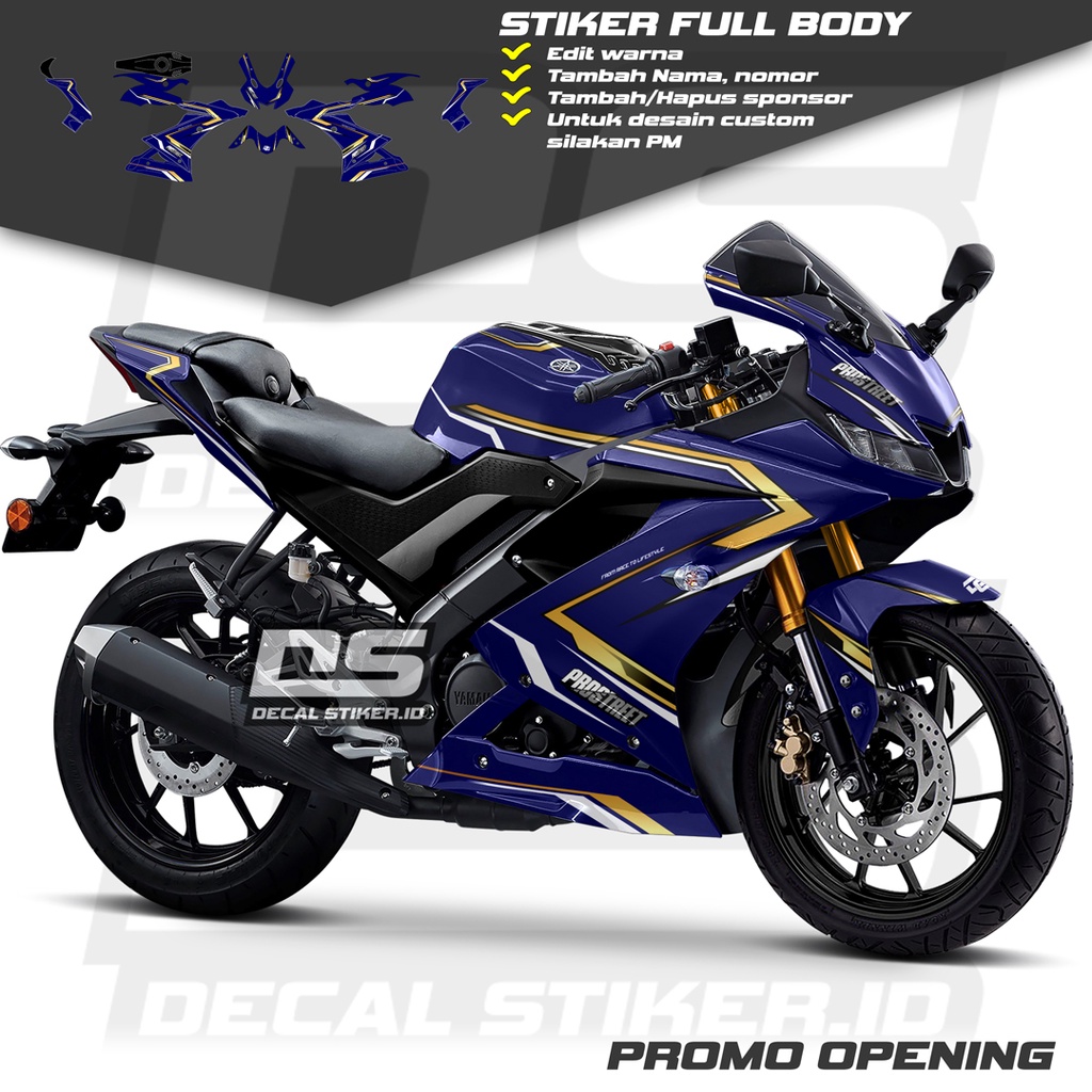 Decal R15 V3 Full Body Keren Stiker R15 V3 Full Body Keren Striping R15 V3 Terbaru Decal R15 V3 Full