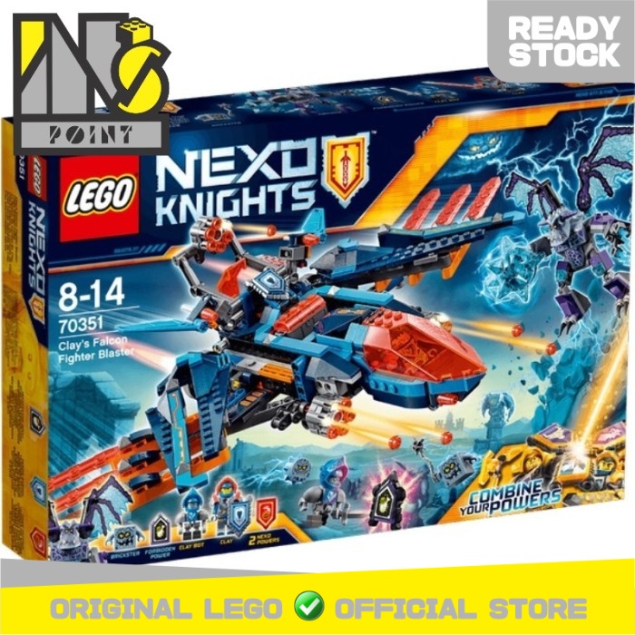 LEGO 70351 - Nexo Knights - Clay's Falcon Fighter Blaster