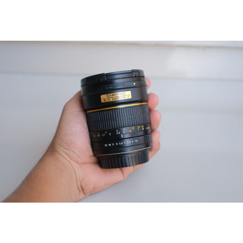 PWRFM SAMYANG 85MM F1.4 MF FOR CANON DAN NIKON SAMYANG 85MM F1.4 NIKON SAMYANG 85MM F1 4 NIKON BEKAS