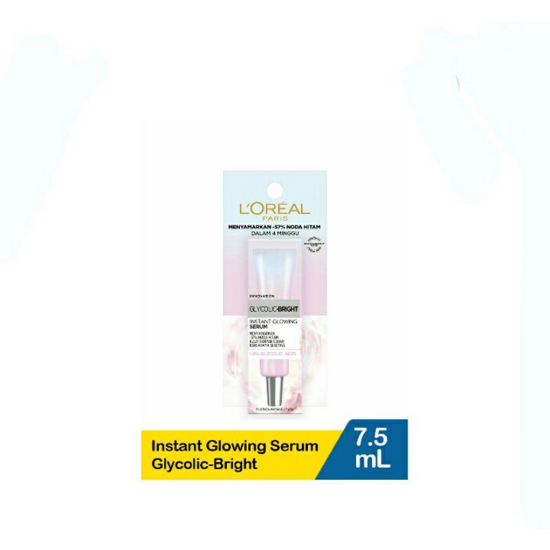 L'Oreal Instant Glowing Serum Glycolic-Bri7.5mL