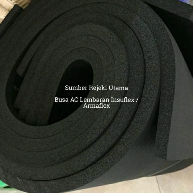Busa AC Lembaran Tebal 1/4"inch (6mm)"insulflex / armaflex