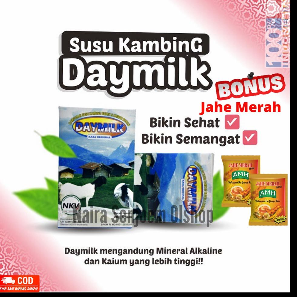 

DISCOUNT !!! Susu Kambing Bubuk Etawa Daymilk/Day Milk Murni Asli Sehat Enak Produk Lokal Bukan Import 200 Gram Halal BPOM [KODE 673]