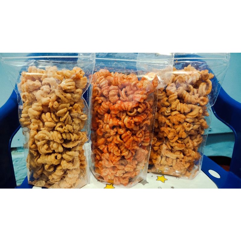 

Makaroni Ulir fusili kemasan pouch