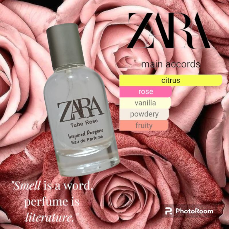 PARFUM EDP ZARA TUBE ROSE 35ML