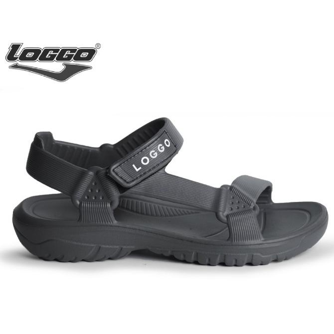 Sandal Gunung Loggo Everest warna Abu Tua
