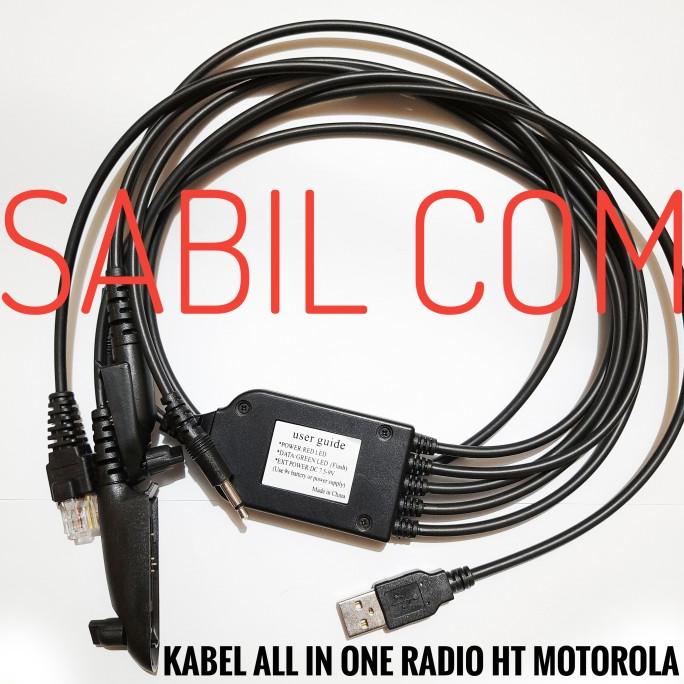 KABEL PROGRAM HT MOTOROLA KABEL MULTI RADIO RIG MOTOROLA ALL IN ONE