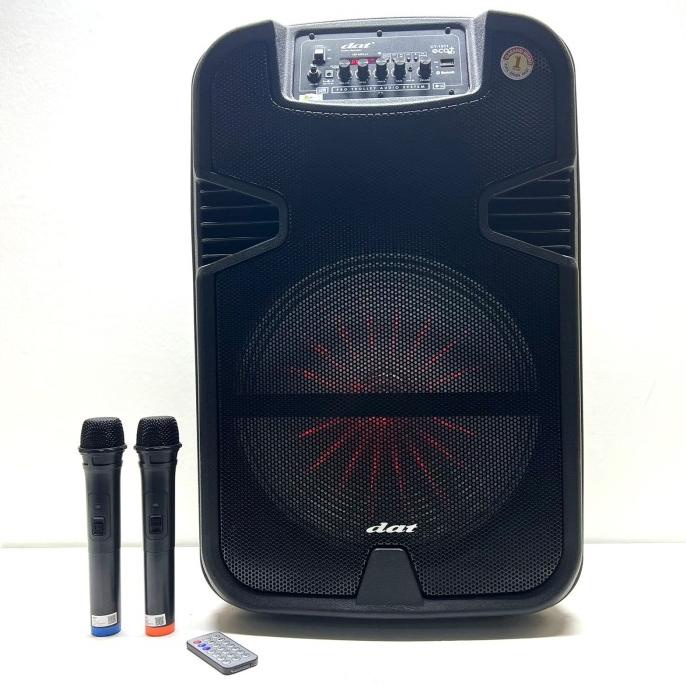 Speaker Portable Dat Dt 1511 Eco Original 15 Inch Bluetooth Dat Dt15 Billanabilla.Store