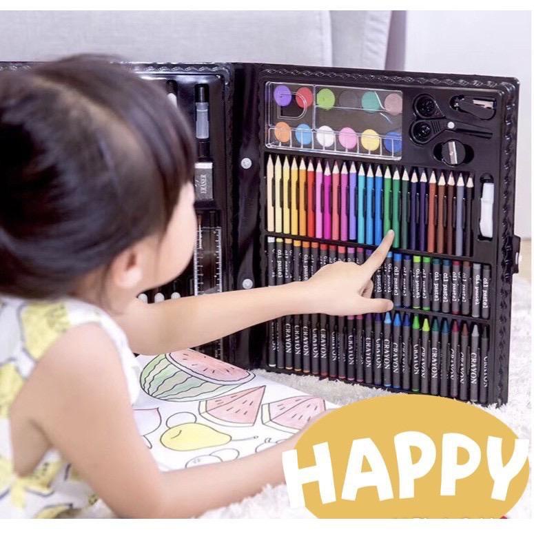 

[KODE LE7RI] WY Crayon Set 150pcs / Krayon Mewarnai Anak 150pcs / Pensil Warna Set 150pcs