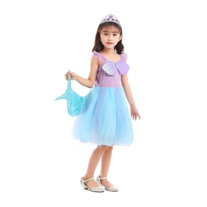Dress Mermaid Ekor Tutu import