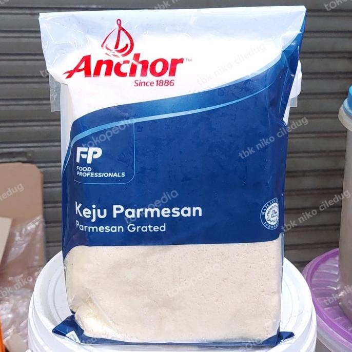 

anchor parmesan grated 1kg bubuk khusus grab dan gojek ---NEW---